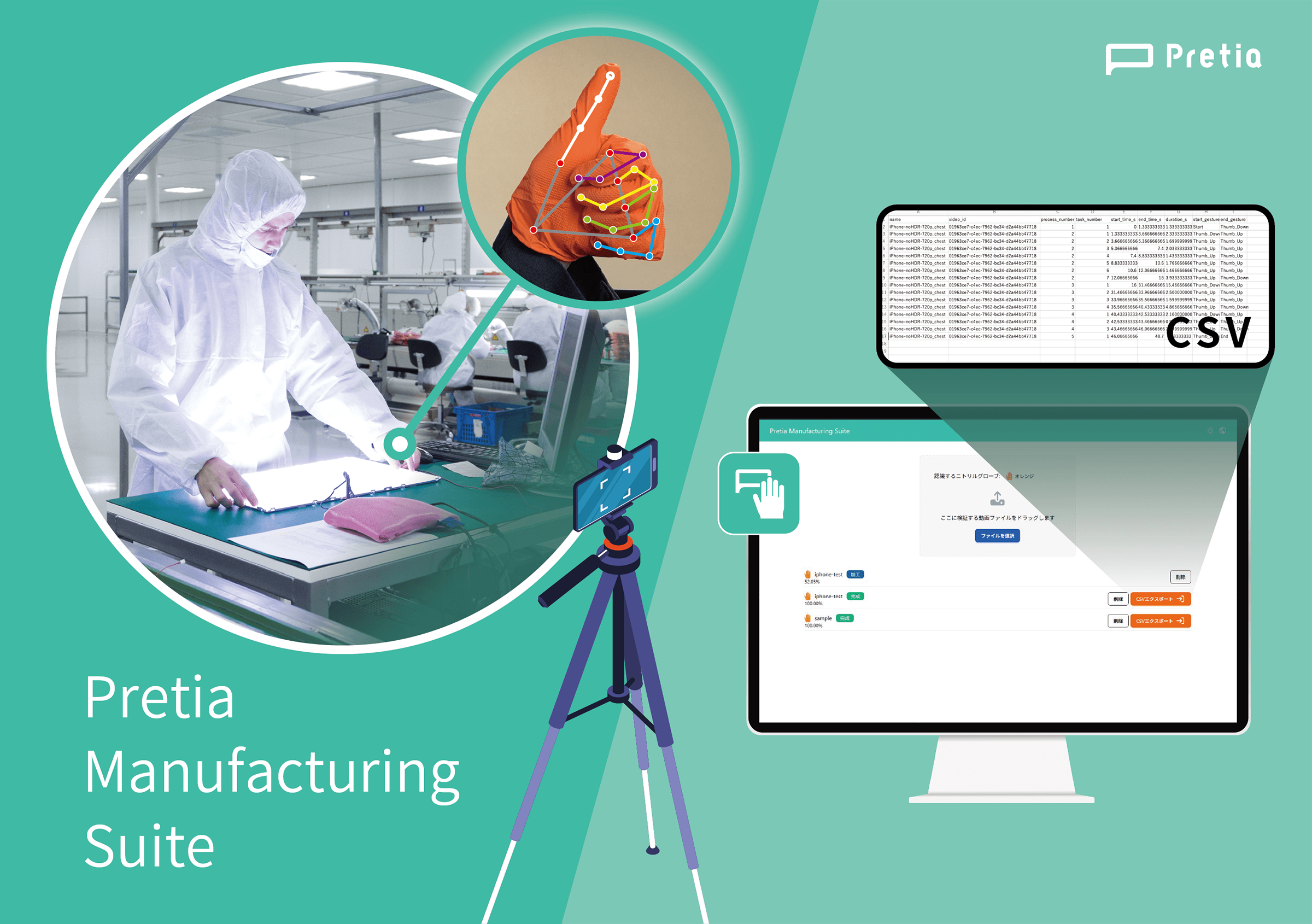 Pretia Manufacturing Suite - IE analysis package visualization